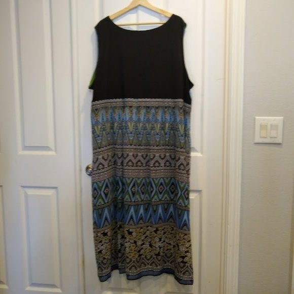 Maggie Barnes V Neck Dress 4X - Picture 5 of 6